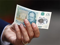 Новая 5-фунтовая банкнота