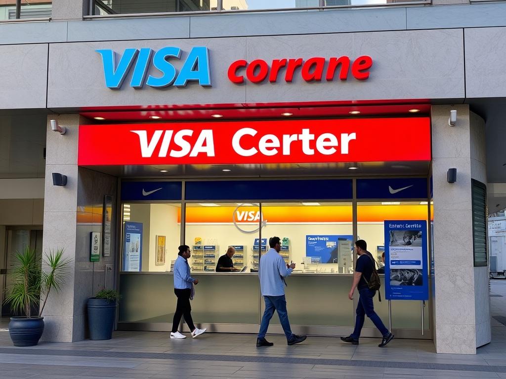 Visa centerфото